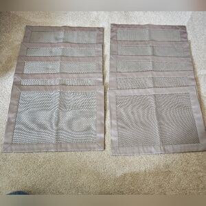 Jubilee Placemats, 13 in x 18 in, Silver